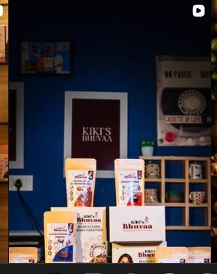 Kiki's Bhuvaa Studio Display & Premix Collection