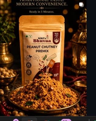 Peanut Chutney Premix - Traditional Taste, Modern Convenience