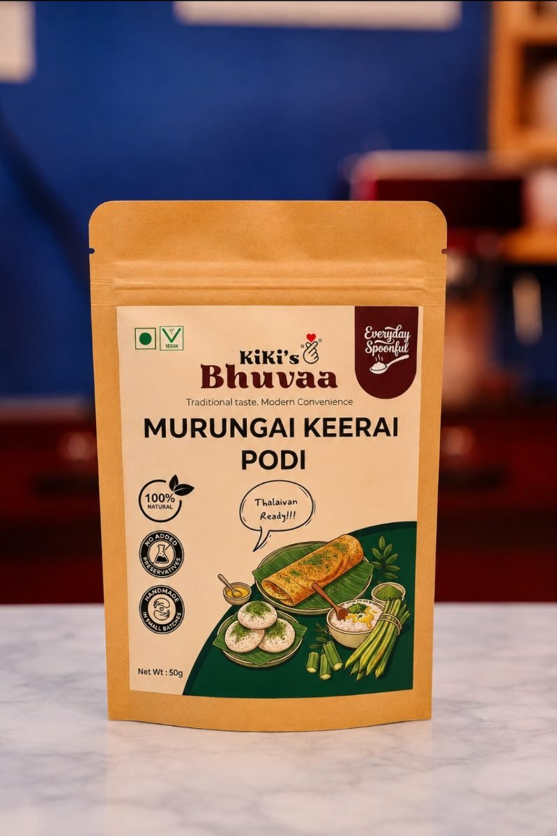 Murungai Keerai Podi - Traditional Premix by Kiki's Bhuvaa